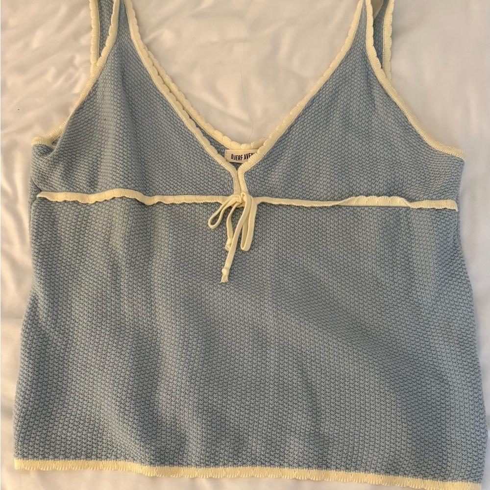 Djerf Ave blue summer top, size 3X